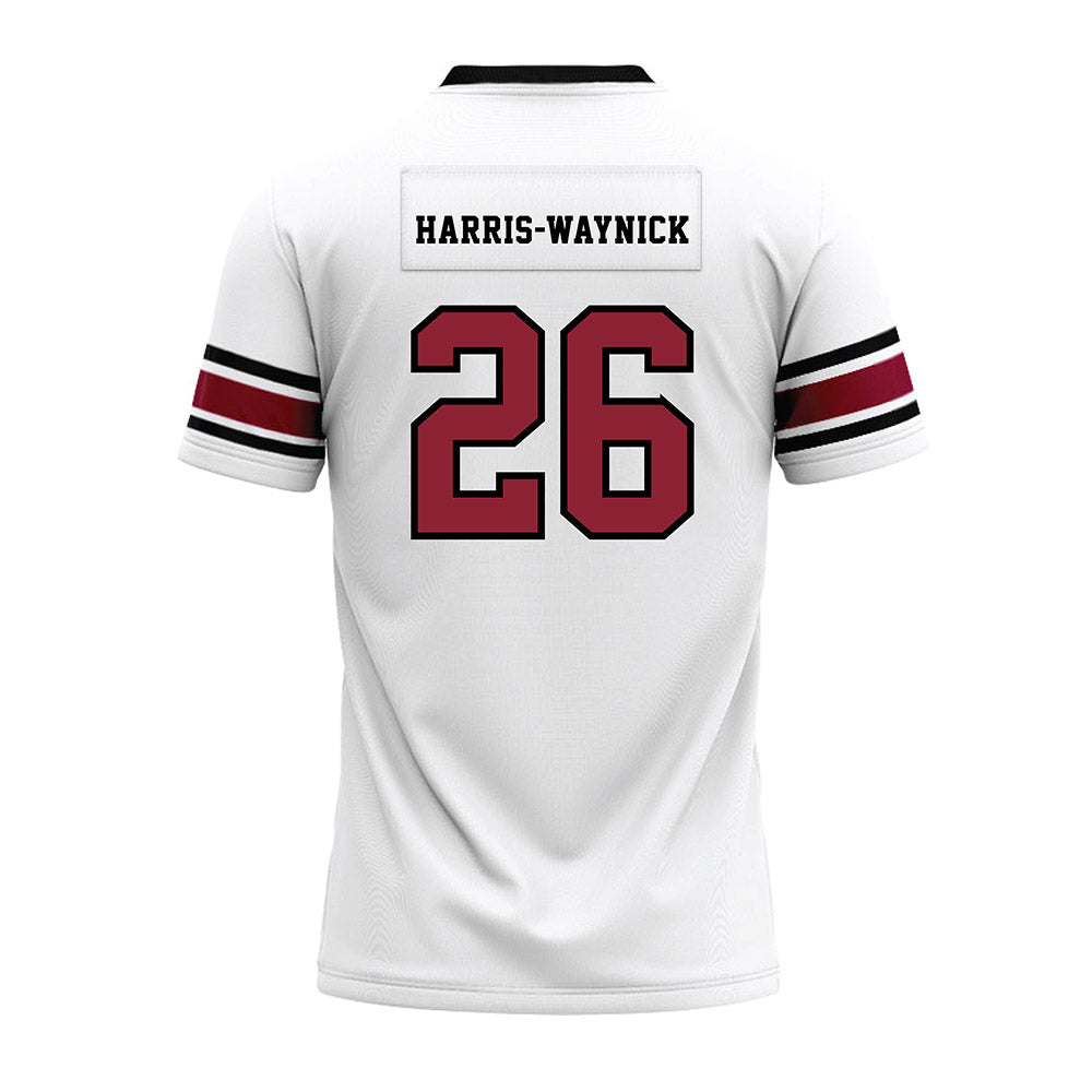 South Carolina - NCAA Football : Nathan Harris-Waynick - White Premium Football Jersey-1
