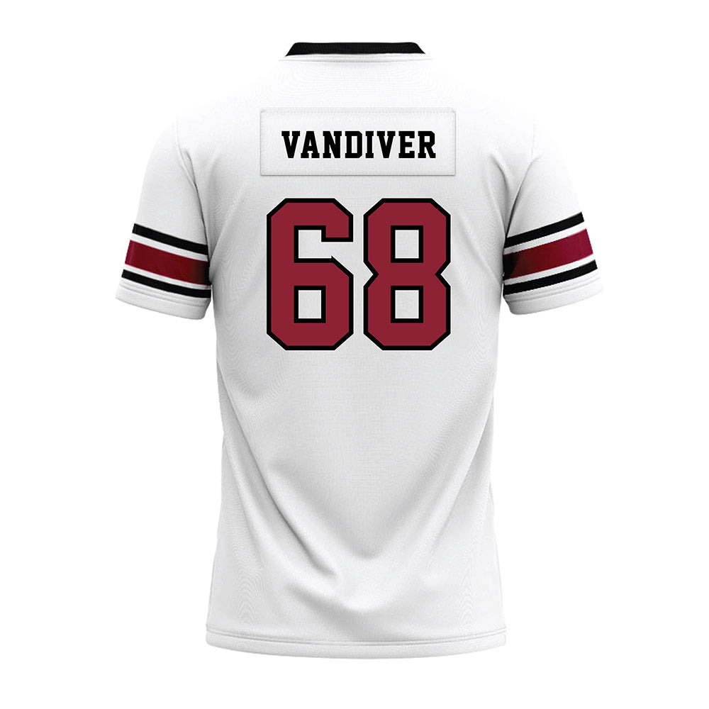 South Carolina - NCAA Football : Campbell Vandiver - White Premium Football Jersey-1
