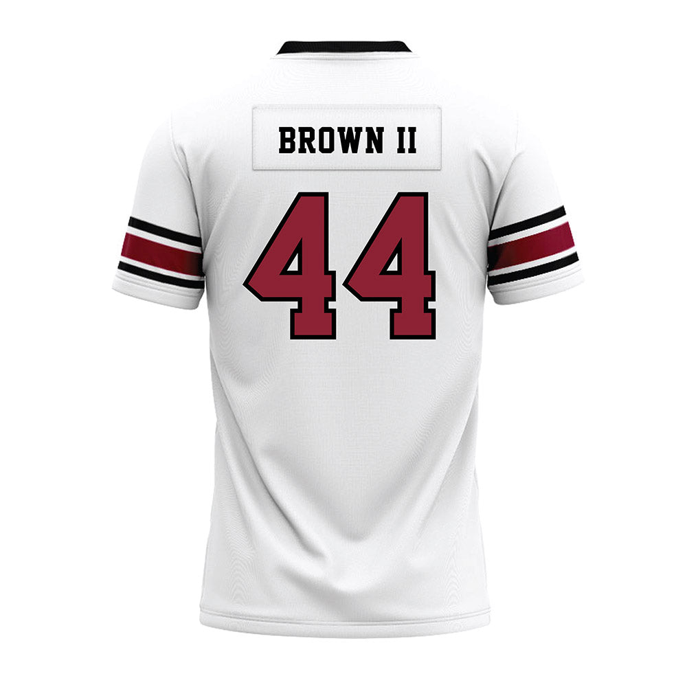 South Carolina - NCAA Football : Maurice Brown - White Premium Football Jersey-1