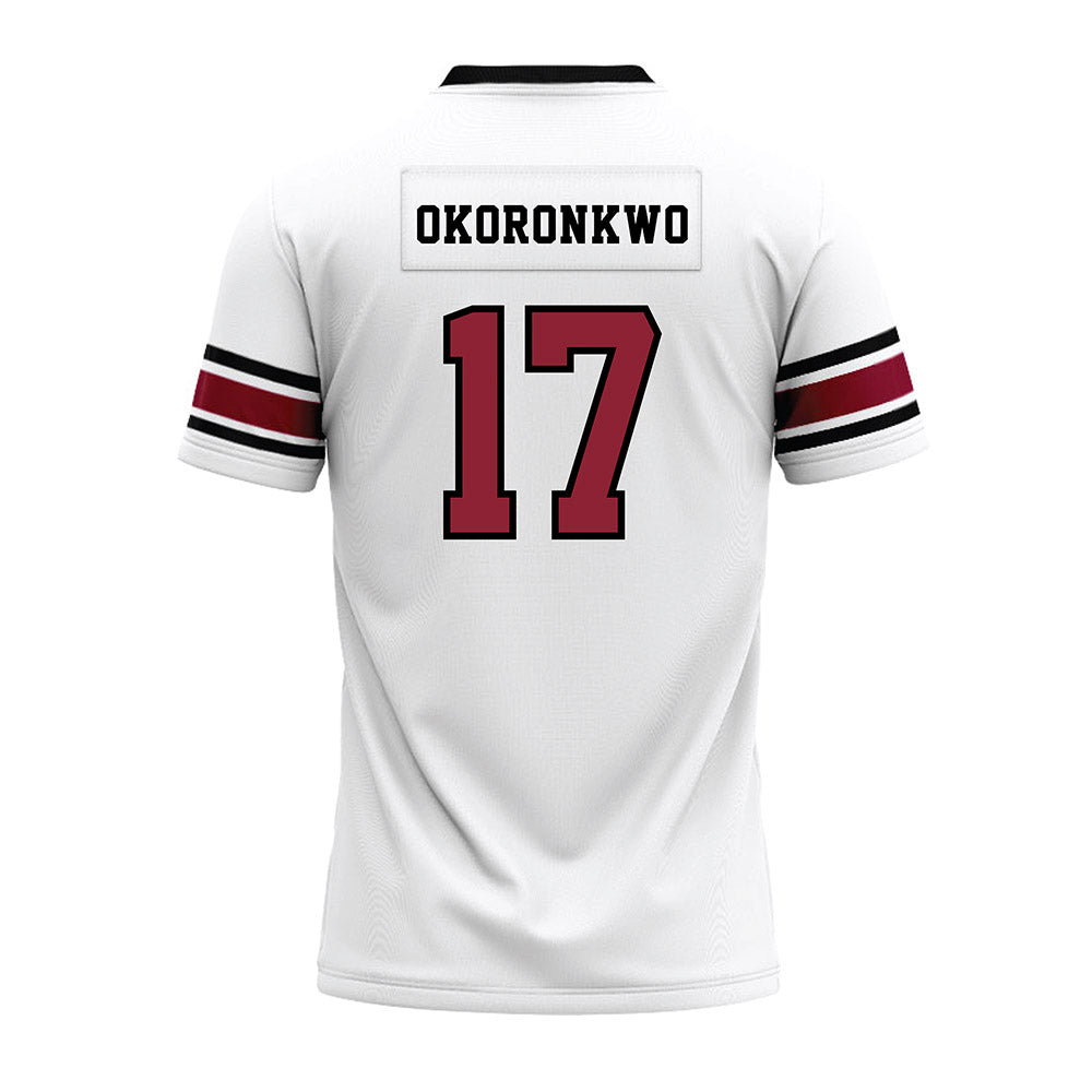 South Carolina - NCAA Football : Justin Okoronkwo - White Premium Football Jersey-1