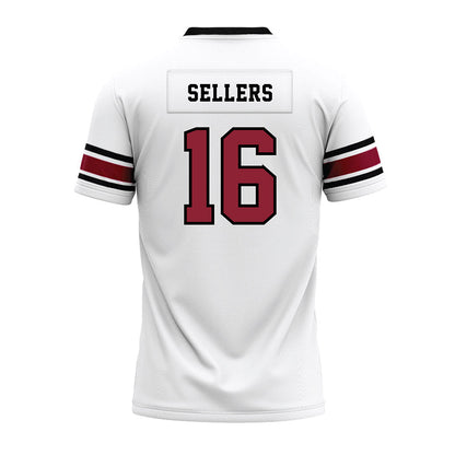 South Carolina - NCAA Football : LaNorris Sellers - White Premium Football Jersey-1