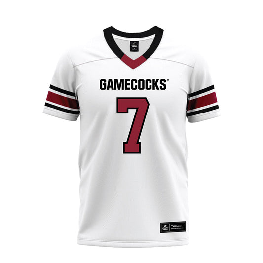 South Carolina - NCAA Football : Jordon Gidron - White Premium Football Jersey-0