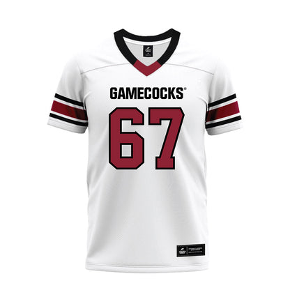 South Carolina - NCAA Football : Chase Sweigart - White Premium Football Jersey-0