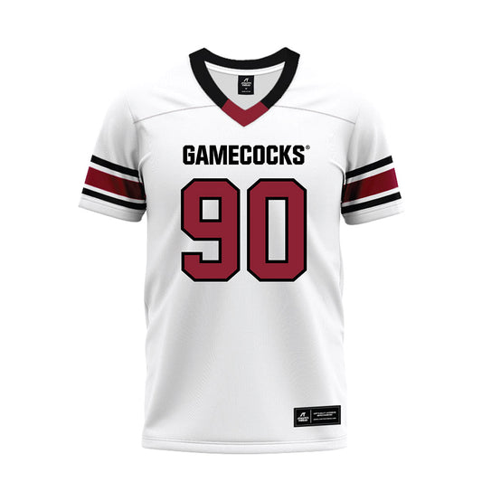 South Carolina - NCAA Football : Davonte Miles - White Premium Football Jersey-0