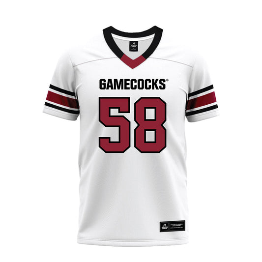 South Carolina - NCAA Football : Markee Anderson - White Premium Football Jersey-0