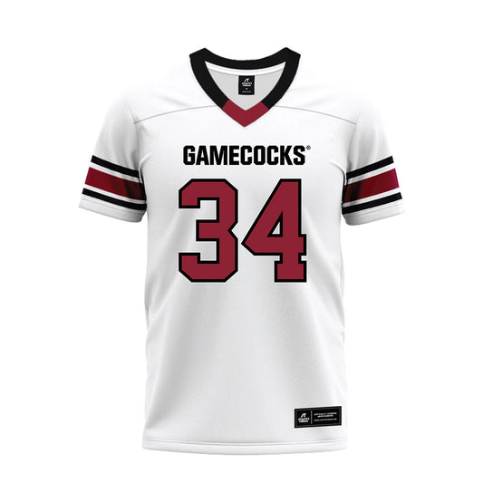 South Carolina - NCAA Football : Jamian Risher - White Premium Football Jersey-0