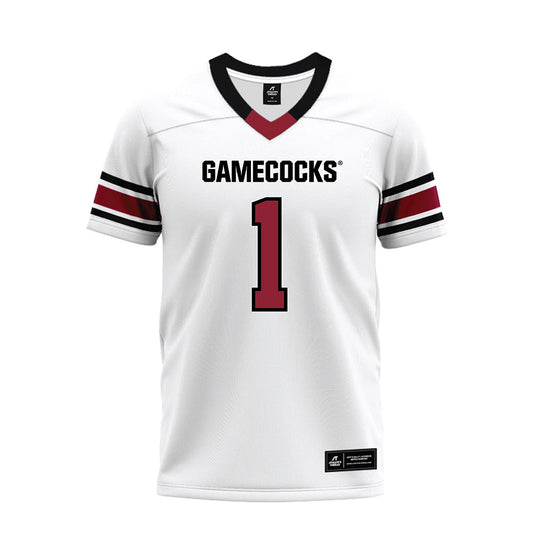 South Carolina - NCAA Football : Rahsul Faison - White Premium Football Jersey-0