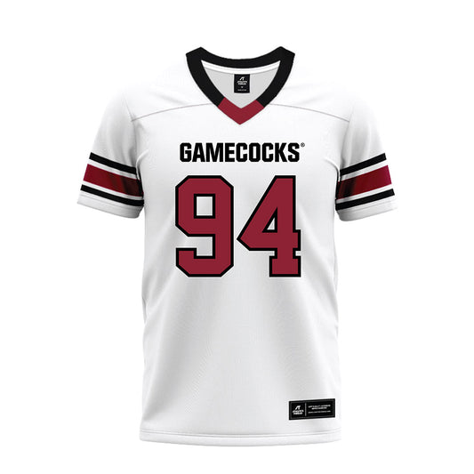 South Carolina - NCAA Football : Zavion Hardy - White Premium Football Jersey-0