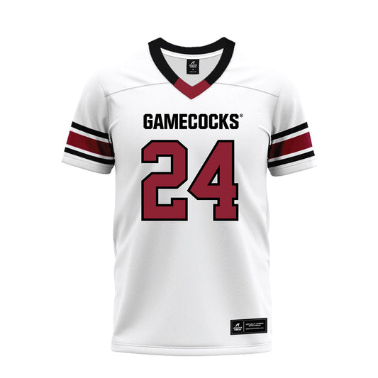 South Carolina - NCAA Football : Mason Love - White Premium Football Jersey-0