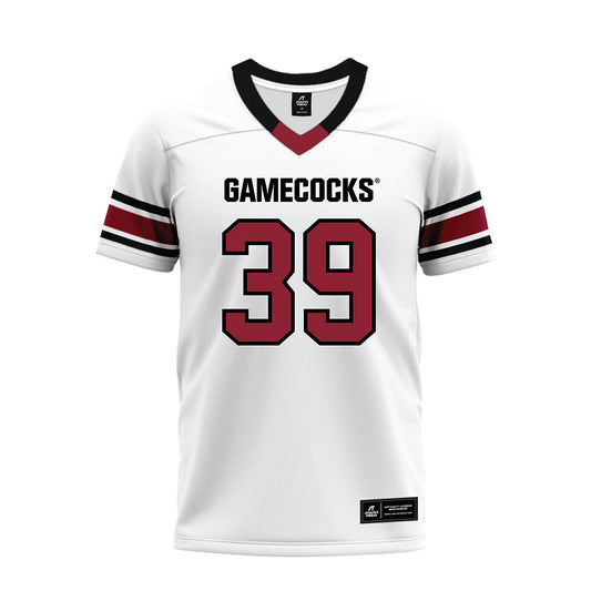 South Carolina - NCAA Football : Larry Scott - White Premium Football Jersey-0