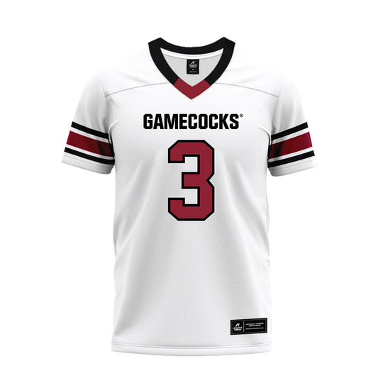 South Carolina - NCAA Football : Myles Norwood - White Premium Football Jersey-0