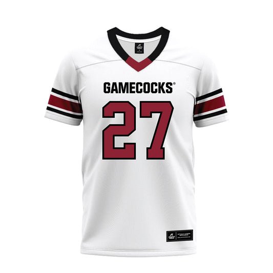 South Carolina - NCAA Football : Donovan Darden - White Premium Football Jersey-0