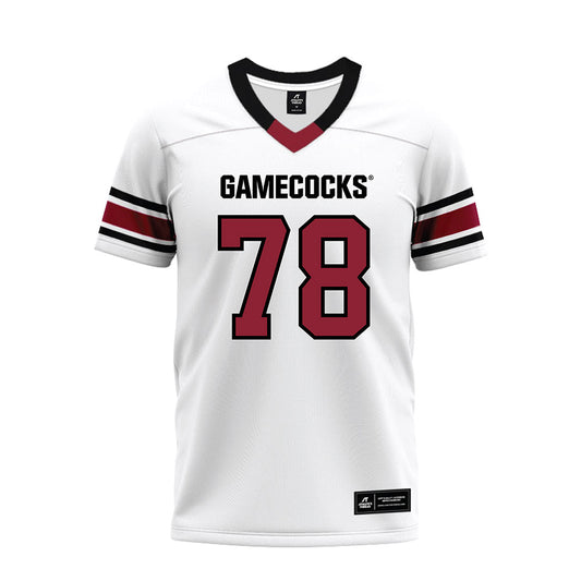 South Carolina - NCAA Football : Trovon Baugh - White Premium Football Jersey-0