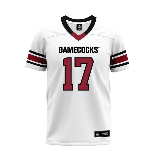 South Carolina - NCAA Football : Justin Okoronkwo - White Premium Football Jersey-0