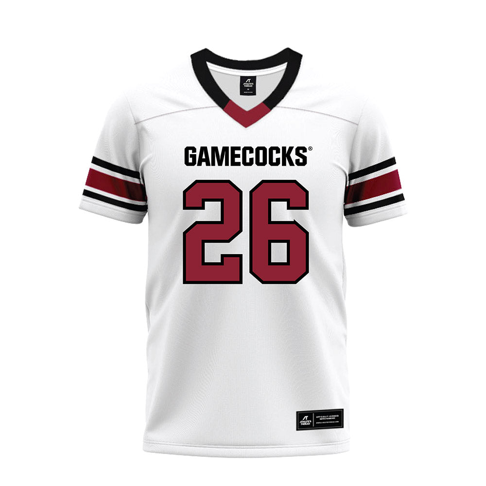 South Carolina - NCAA Football : Nathan Harris-Waynick - White Premium Football Jersey-0
