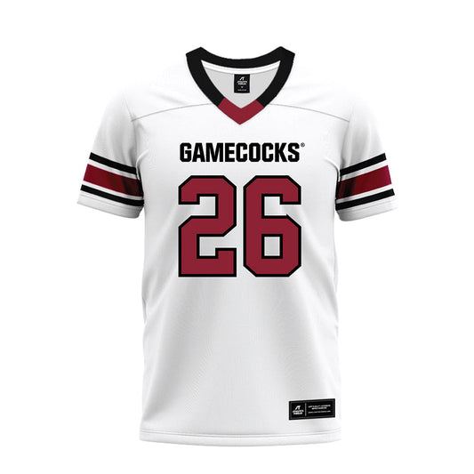 South Carolina - NCAA Football : Nathan Harris-Waynick - White Premium Football Jersey-0