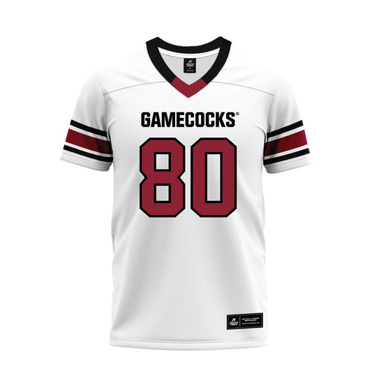 South Carolina - NCAA Football : Lukas Vozeh - White Premium Football Jersey-0