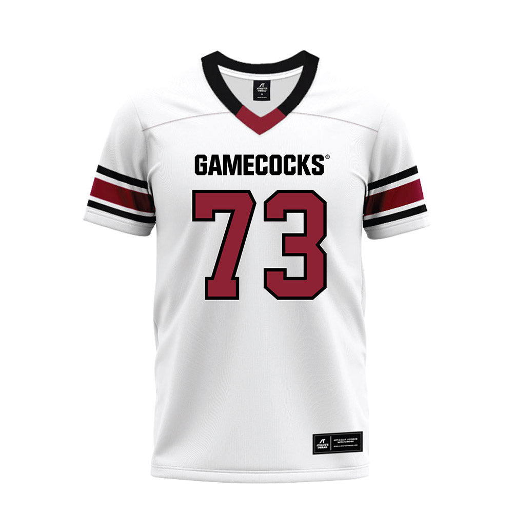 South Carolina - NCAA Football : Ryan Brubaker - White Premium Football Jersey-0