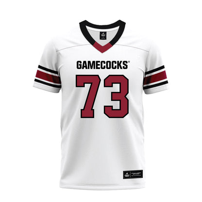 South Carolina - NCAA Football : Ryan Brubaker - White Premium Football Jersey-0