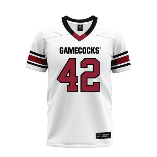 South Carolina - NCAA Football : Josh Smith - White Premium Football Jersey-0