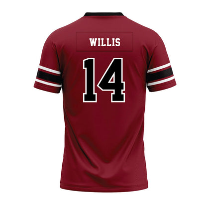South Carolina - NCAA Football : Jaron Willis - Garnet Premium Football Jersey-1