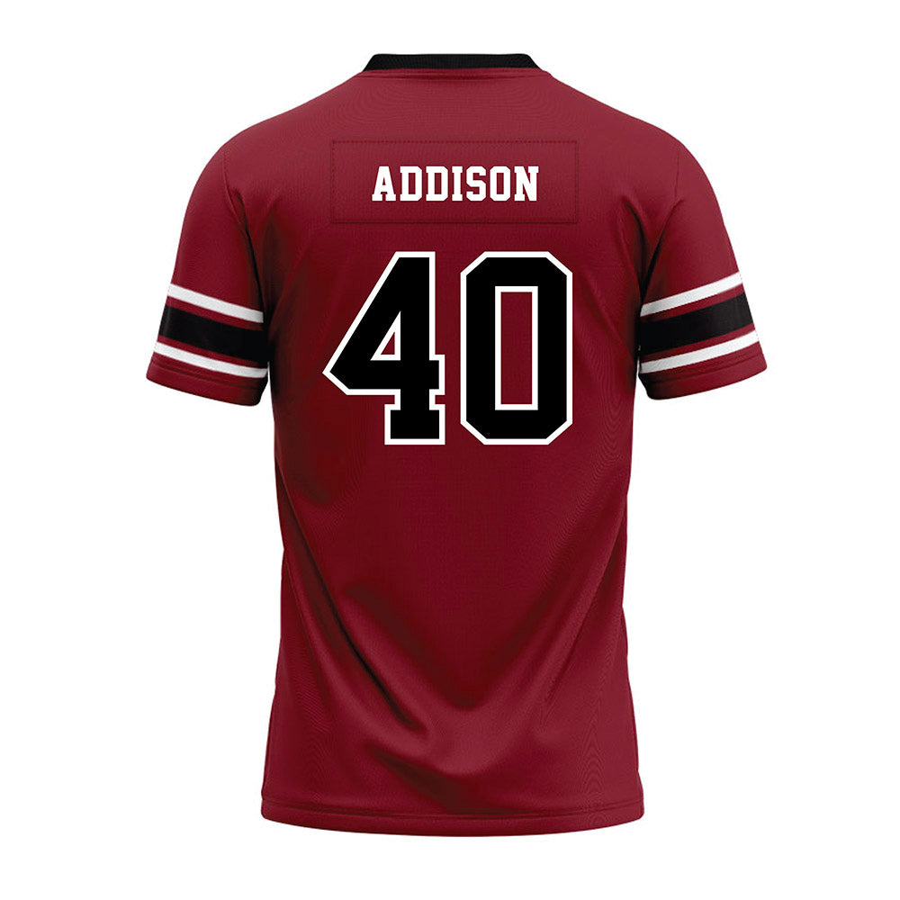 South Carolina - NCAA Football : Anthony Addison - Garnet Premium Football Jersey-1