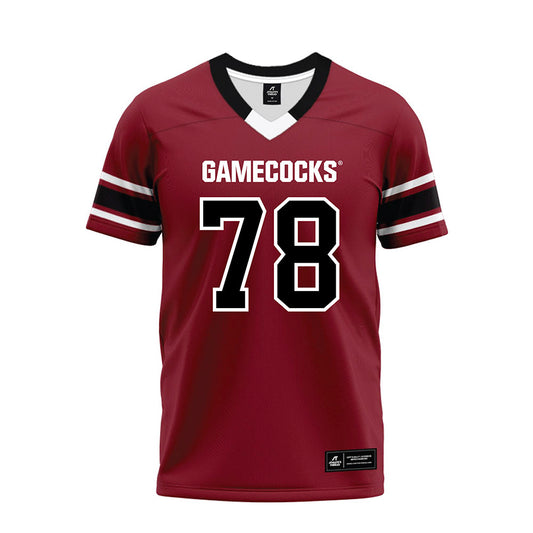 South Carolina - NCAA Football : Trovon Baugh - Garnet Premium Football Jersey-0
