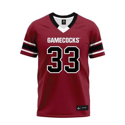 South Carolina - NCAA Football : Troy Pikes - Garnet Premium Football Jersey-0