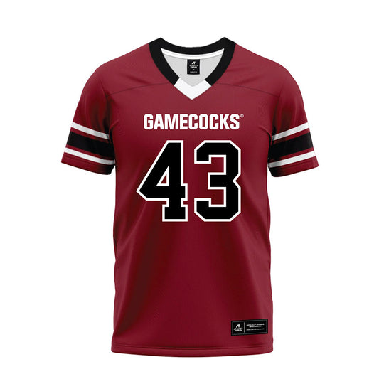 South Carolina - NCAA Football : Tony Brown - Garnet Premium Football Jersey-0