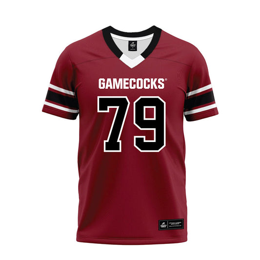 South Carolina - NCAA Football : Damola Ajidahun - Garnet Premium Football Jersey-0