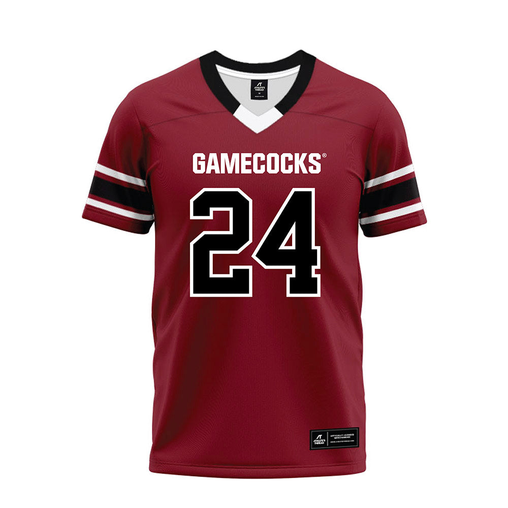 South Carolina - NCAA Football : Mason Love - Garnet Premium Football Jersey-0