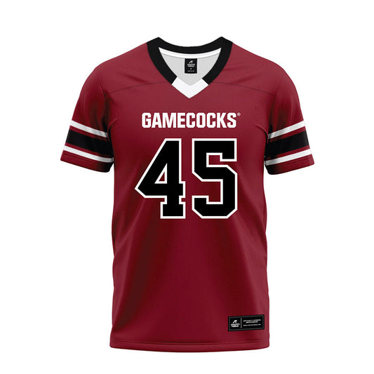 South Carolina - NCAA Football : William Joyce - Garnet Premium Football Jersey-0