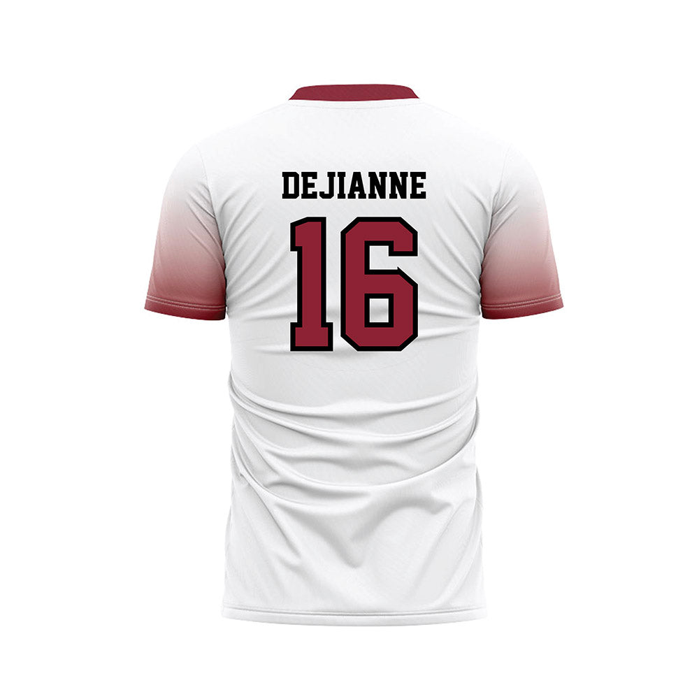 South Carolina - NCAA Men's Soccer : Matthew DeJianne - White Soccer Jersey-1