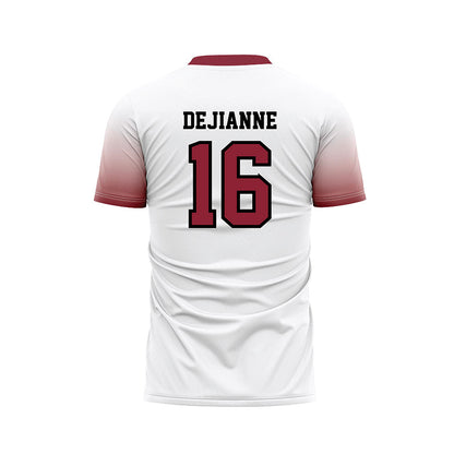 South Carolina - NCAA Men's Soccer : Matthew DeJianne - White Soccer Jersey-1