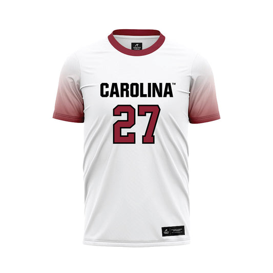 South Carolina - NCAA Men's Soccer : Sonny Quintanilla - White Soccer Jersey-0