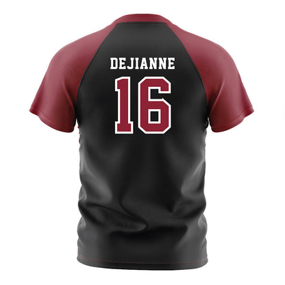 South Carolina - NCAA Men's Soccer : Matthew DeJianne - Black Soccer Jersey-1