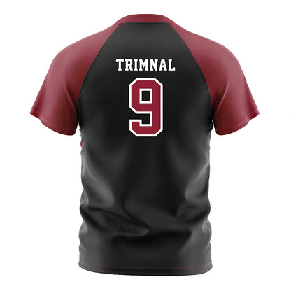 South Carolina - NCAA Men's Soccer : Tyler Trimnal - Black Soccer Jersey-1