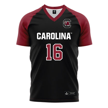 South Carolina - NCAA Men's Soccer : Matthew DeJianne - Black Soccer Jersey-0