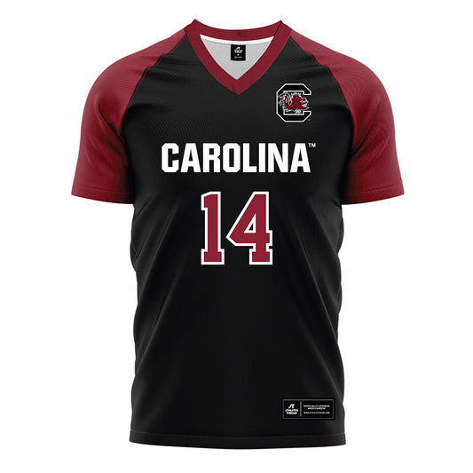 South Carolina - NCAA Men's Soccer : Camden Kowalski - Black Soccer Jersey-0