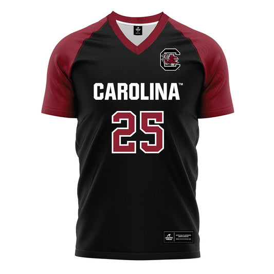 South Carolina - NCAA Men's Soccer : Nash Skoglund - Black Soccer Jersey-0