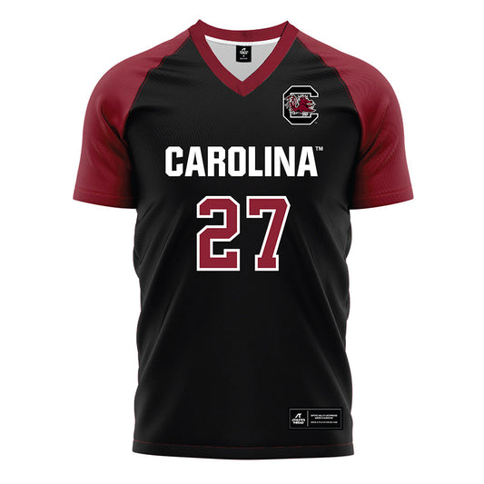 South Carolina - NCAA Men's Soccer : Sonny Quintanilla - Black Soccer Jersey-0