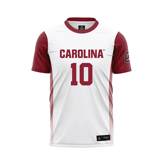 South Carolina - NCAA Women's Soccer : Helen Ghertner - White Soccer Jersey-0