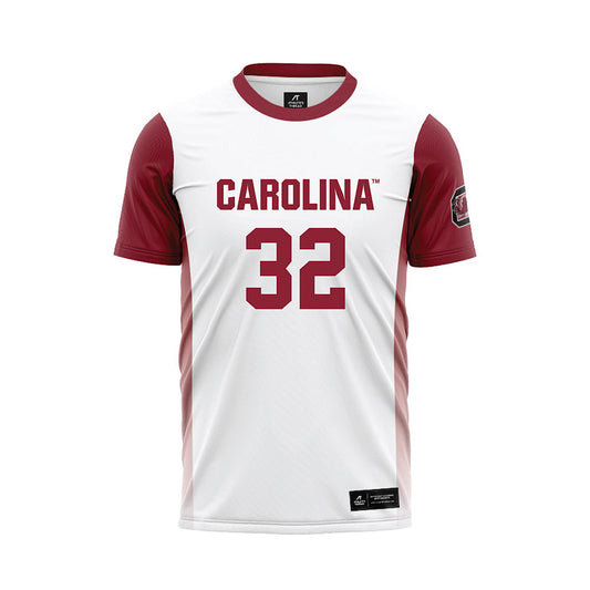 South Carolina - NCAA Women's Soccer : Cuyler Zulauf - White Soccer Jersey-0