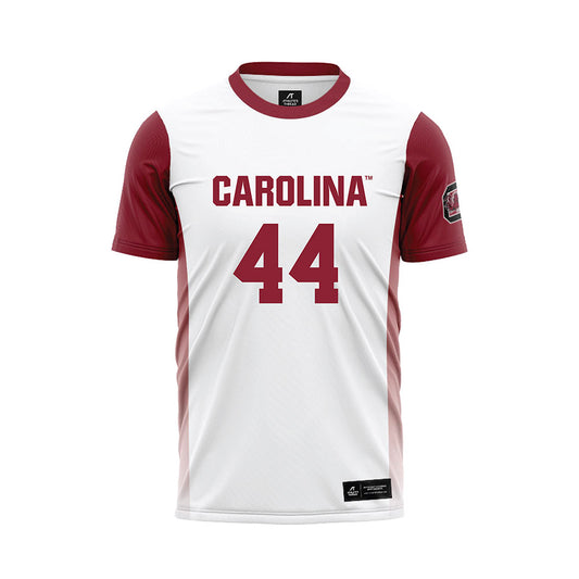 South Carolina - NCAA Women's Soccer : Maria Kemp - White Soccer Jersey-0