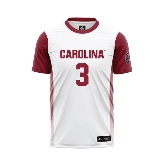 South Carolina - NCAA Women's Soccer : Sophie Johnson - White Soccer Jersey-0