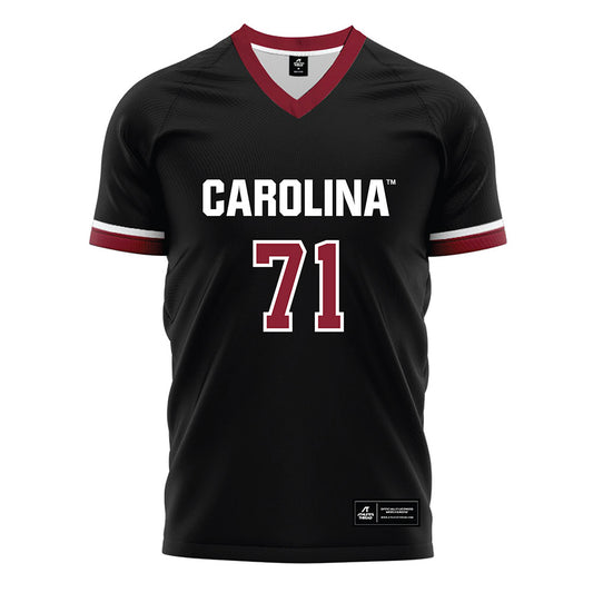 South Carolina - NCAA Women's Soccer : Christina Tsaousis - Black Soccer Jersey-0