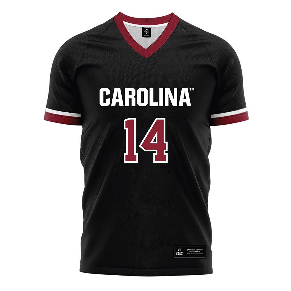 South Carolina - NCAA Women's Soccer : Taylor Bloom - Black Soccer Jersey-0