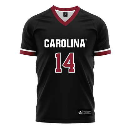 South Carolina - NCAA Women's Soccer : Taylor Bloom - Black Soccer Jersey-0