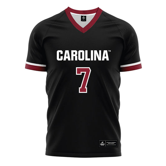 South Carolina - NCAA Women's Soccer : Ava Tutas - Black Soccer Jersey-0