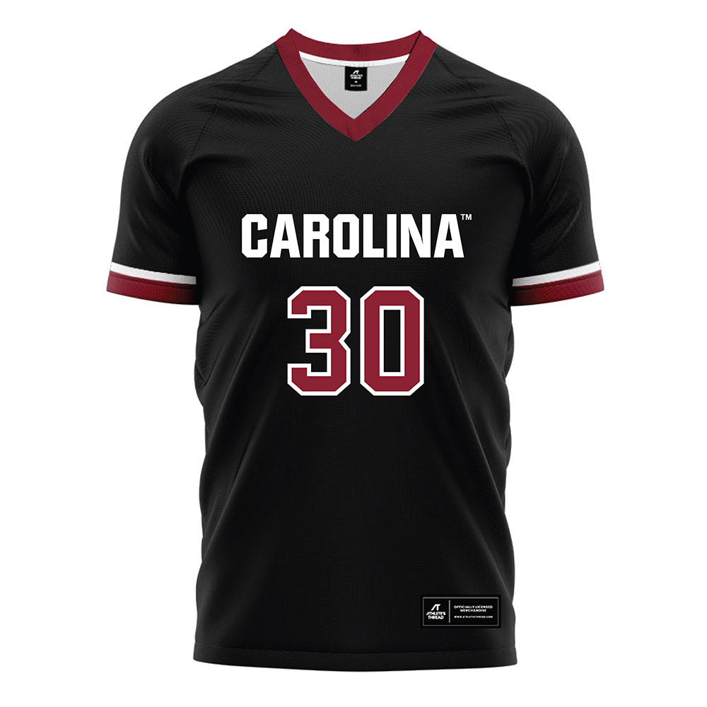 South Carolina - NCAA Women's Soccer : Jyvanna Harris - Black Soccer Jersey-0